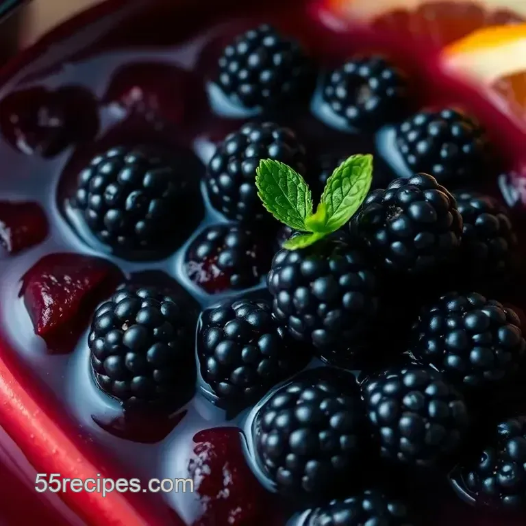 Outback-Style Blackberry Sangria: A Refreshing Twist on a Classic