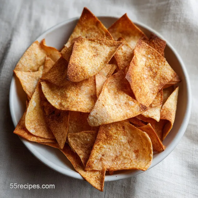 Oven Tortilla Chips: Smoky & Tangy