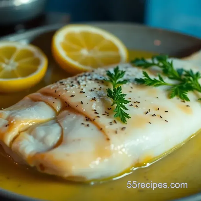 Pan-Seared Dover Sole with Lemon Butter Sauce