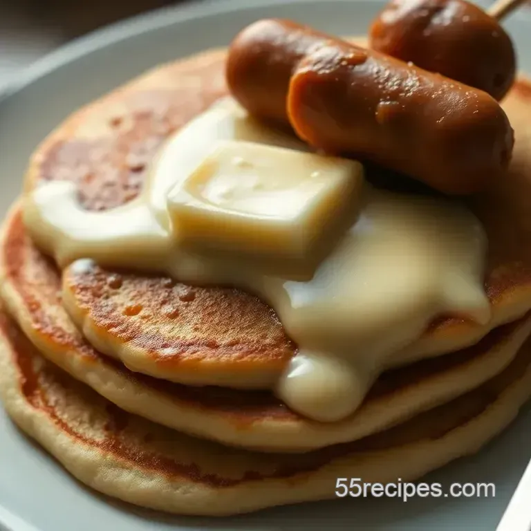 Pancakes & Sausage on a Stick: A Fun Breakfast Treat!
