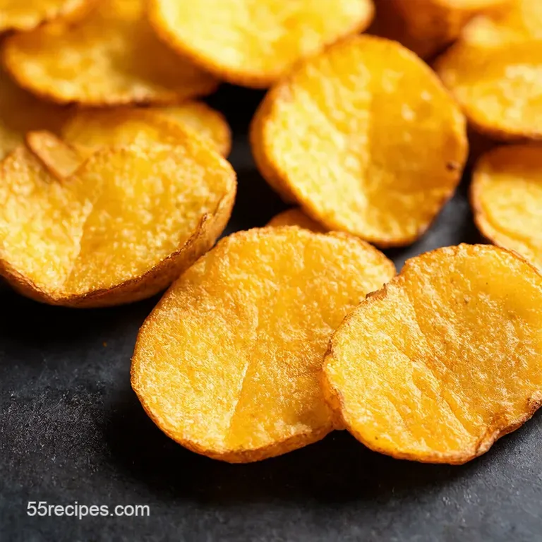 Perfectly Crisp Baked Potato Chips Guiltfree Snacking presentation