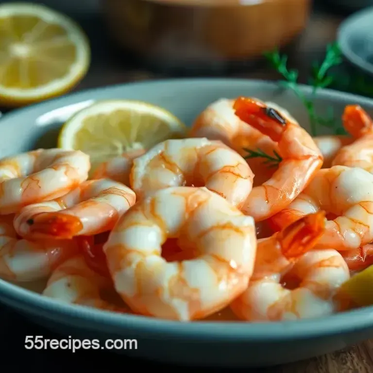Perfectly Steamed Shrimp