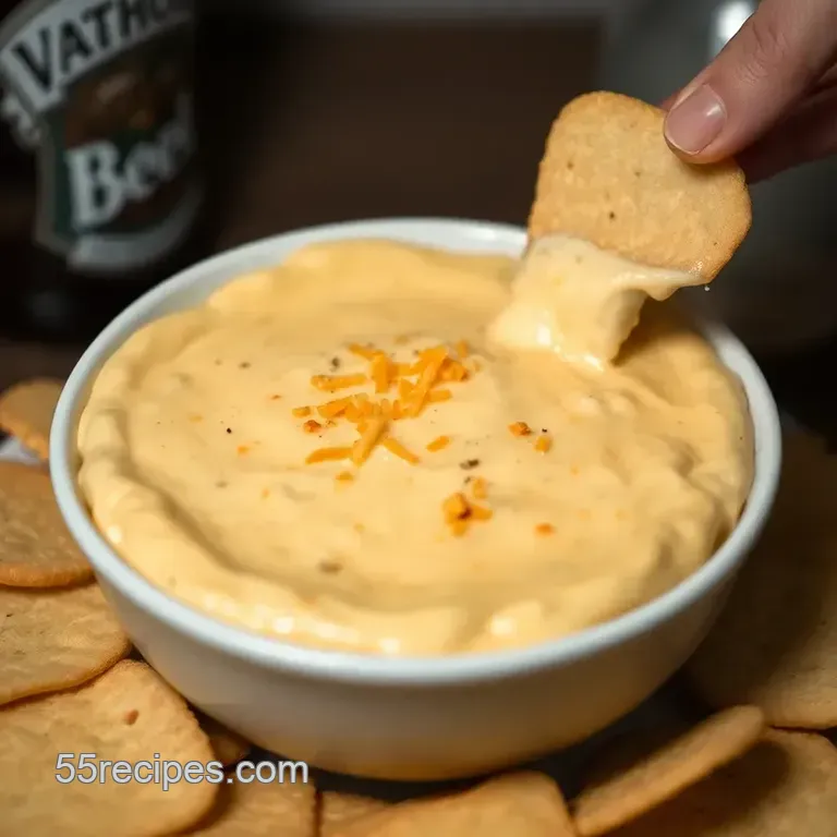 Pint-Sized Perfection: Craft Your Own Beer Cheese Dip presentation