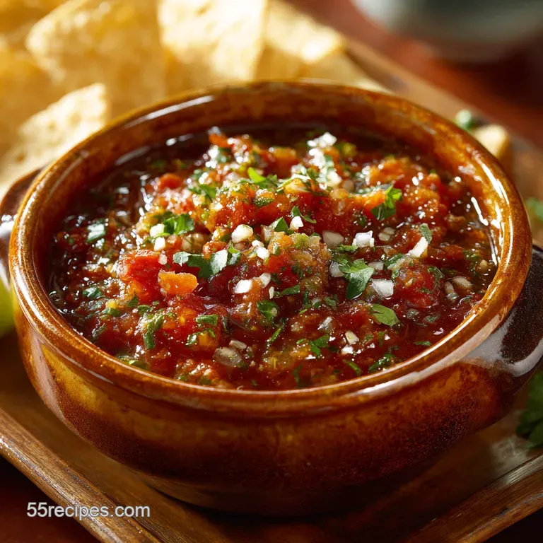 Rees Rustic Ranch Roasted Salsa Deep Smokey and Ready for a Crowd