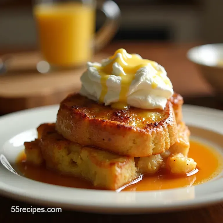 Pioneer Womans Overnight French Toast Casserole presentation