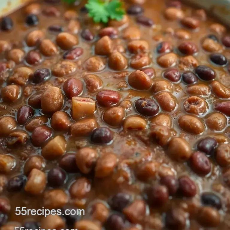 Quick and Easy Refried Beans with Canned Beans presentation
