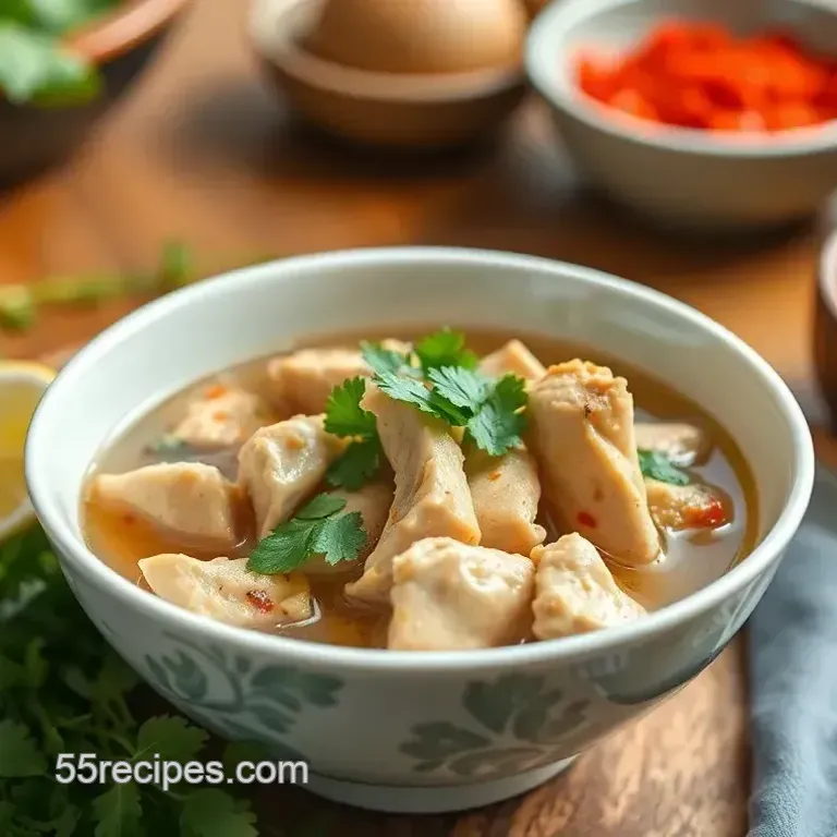 Quick Chicken Pho with Fresh Herbs