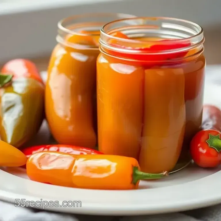 Quick Pickle Sweet Peppers in 15 Minutes