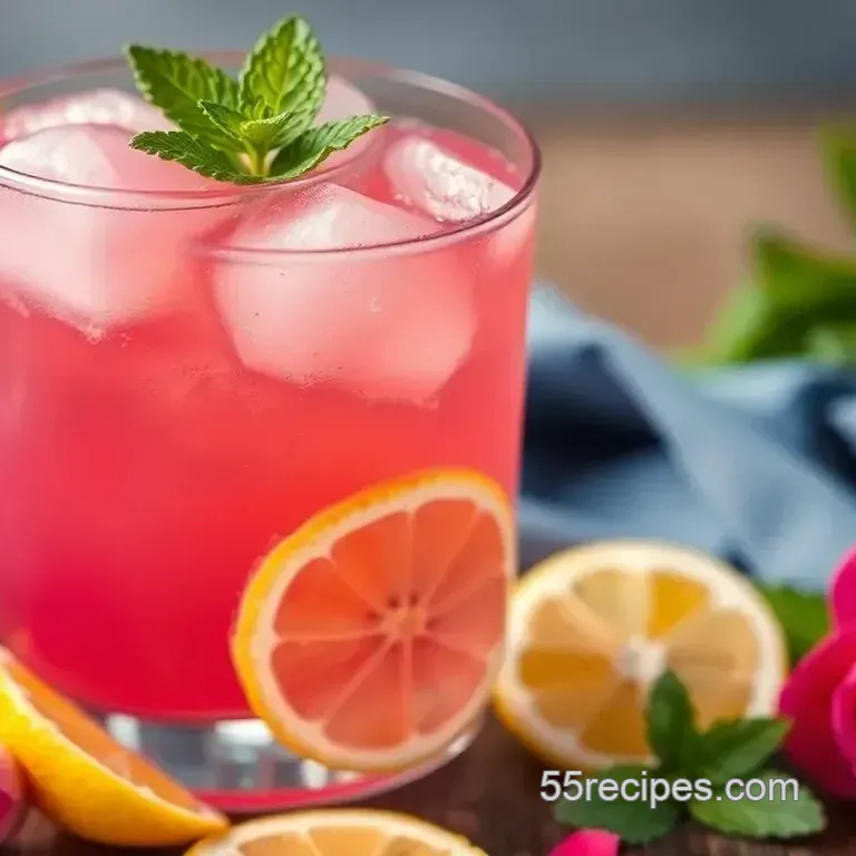 Refreshing Rose Lemonade