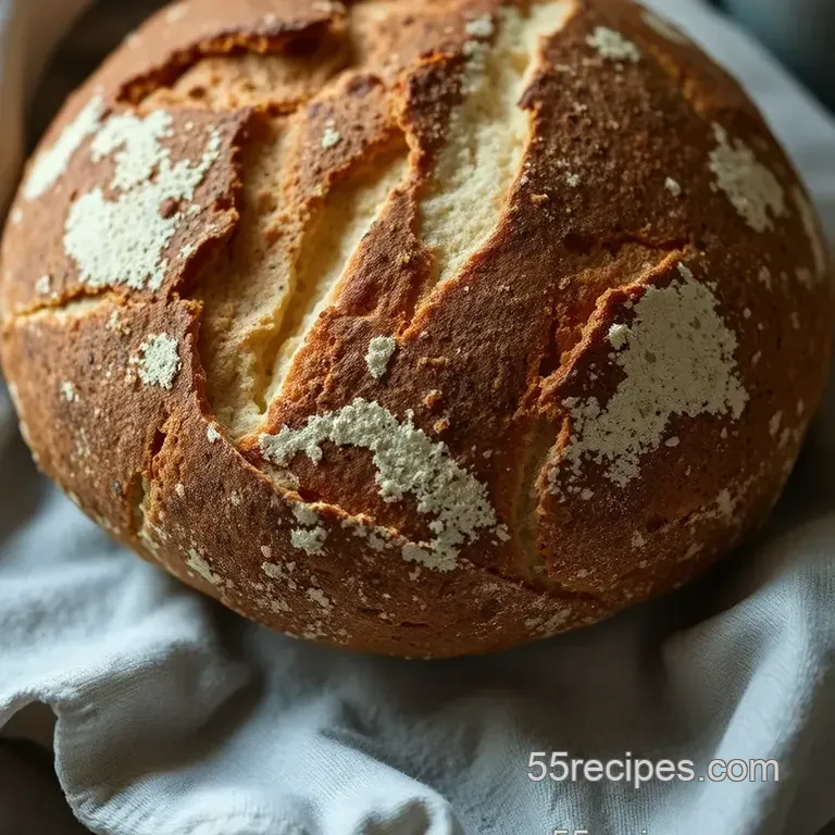 Rustic Miche Bread: The Art of Sourdough Tradition presentation