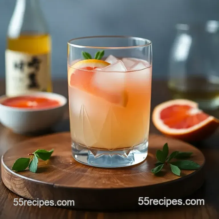 Sake Spritz Cocktails: Refreshing Japan s Favorite Beverage presentation
