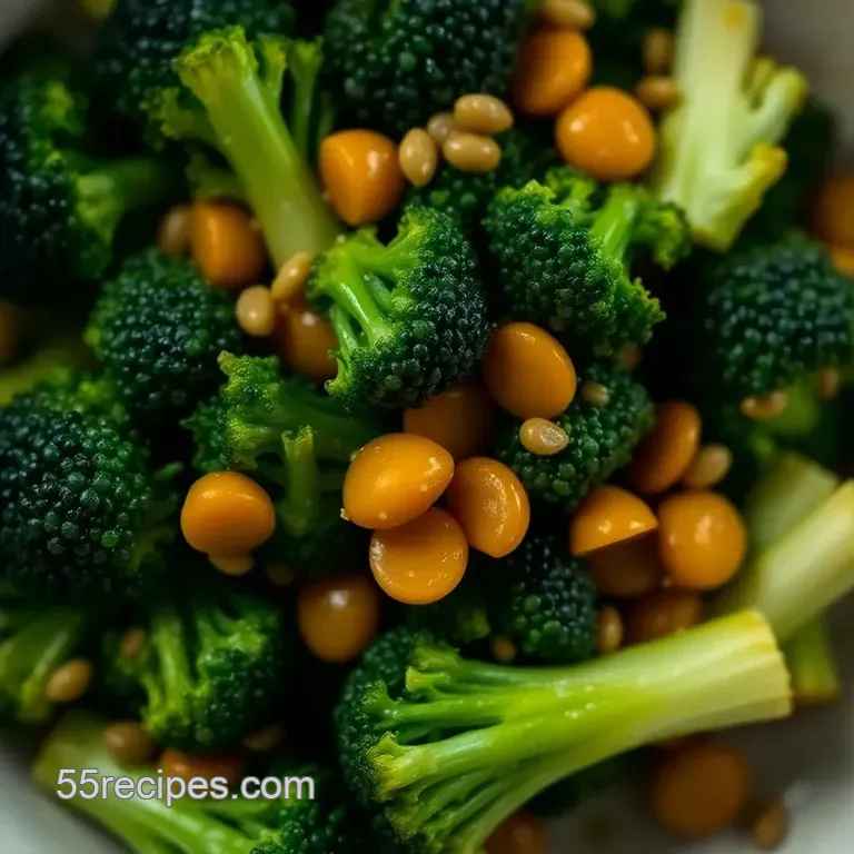 Saut&eacute;ed Asian Greens with Sunflower Oil presentation