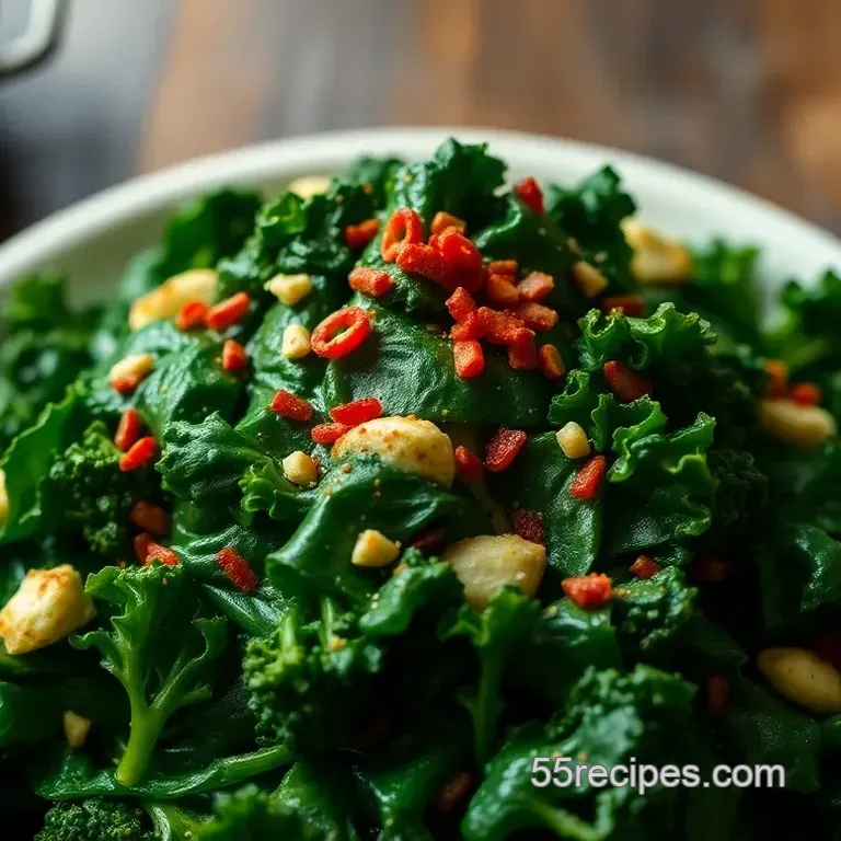 Sautéed Broccoli Rabe with Garlic and Chili Flakes