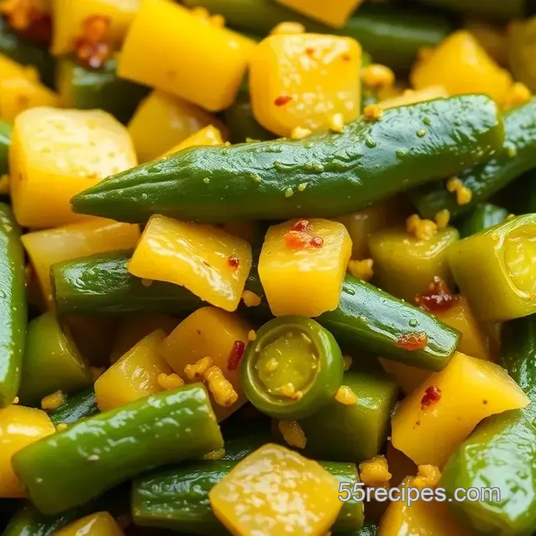 Sautéed Okra: Zesty Yellow Curry Twist