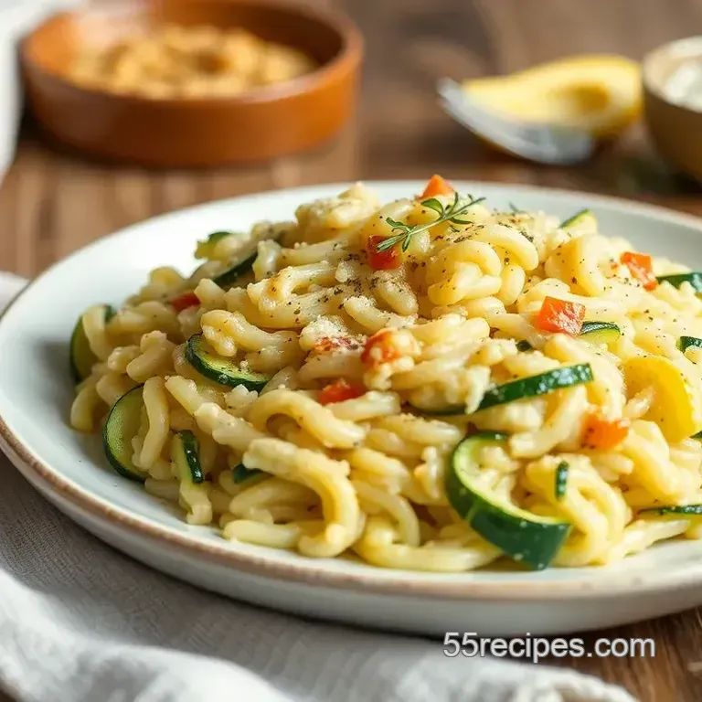 Sautéed Zucchini Risotto | Creamy Delight