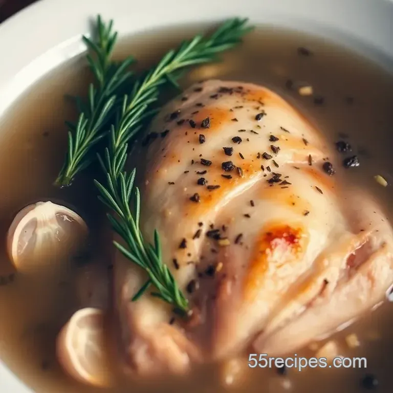 Savory Herb-Glazed Turkey Brine presentation
