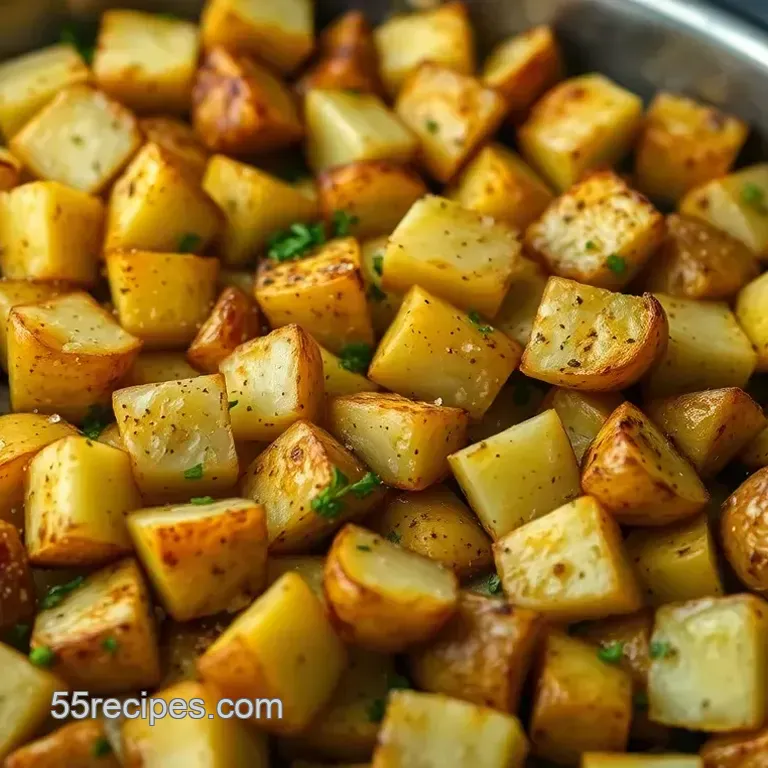 Savory Oven Roasted Ranch Potatoes