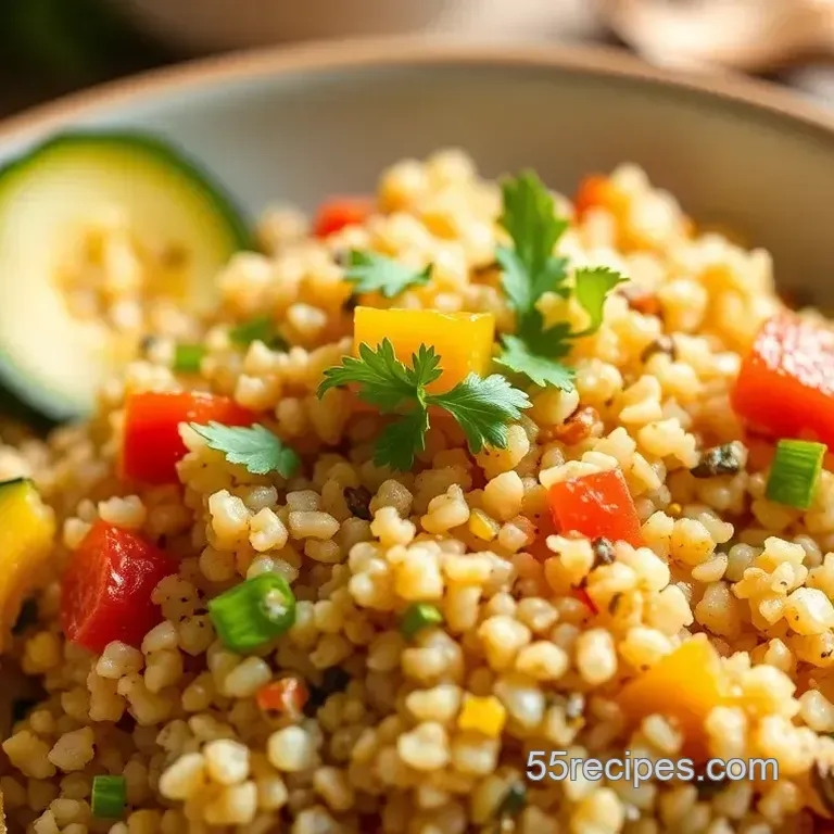 Savory Quinoa Breakfast Bowl