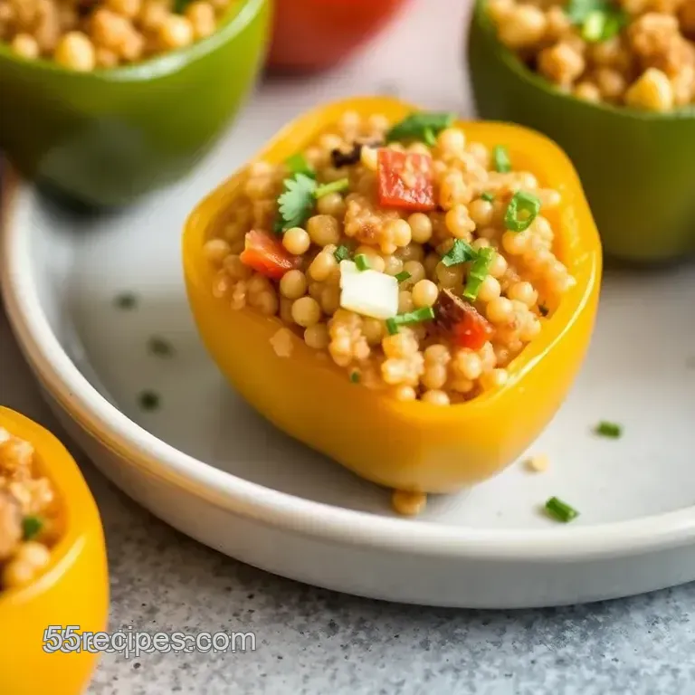 Savory Stuffed Mini Peppers presentation