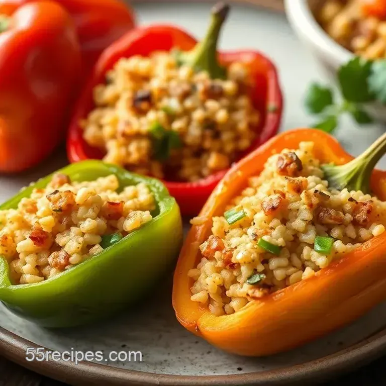 Savory Stuffed Mini Peppers