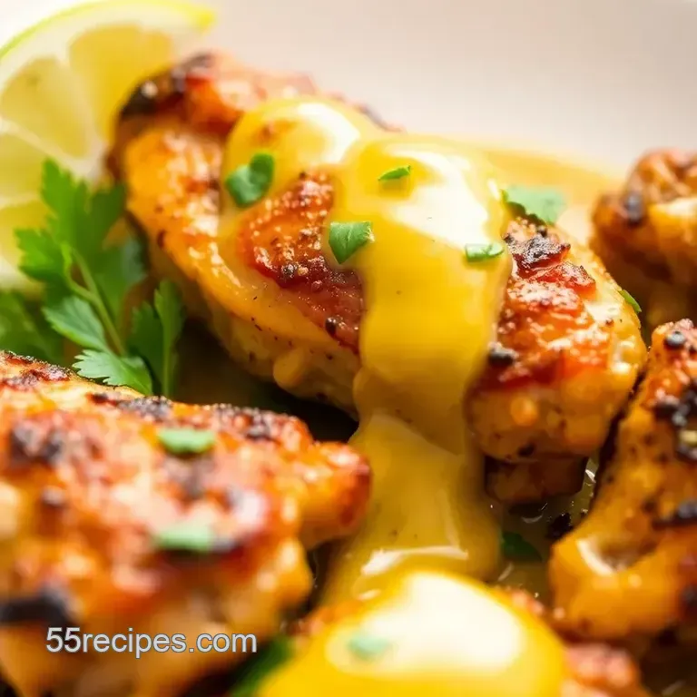 Sear Chicken with Creamy Amarillo Sauce: A Flavorful Delight presentation