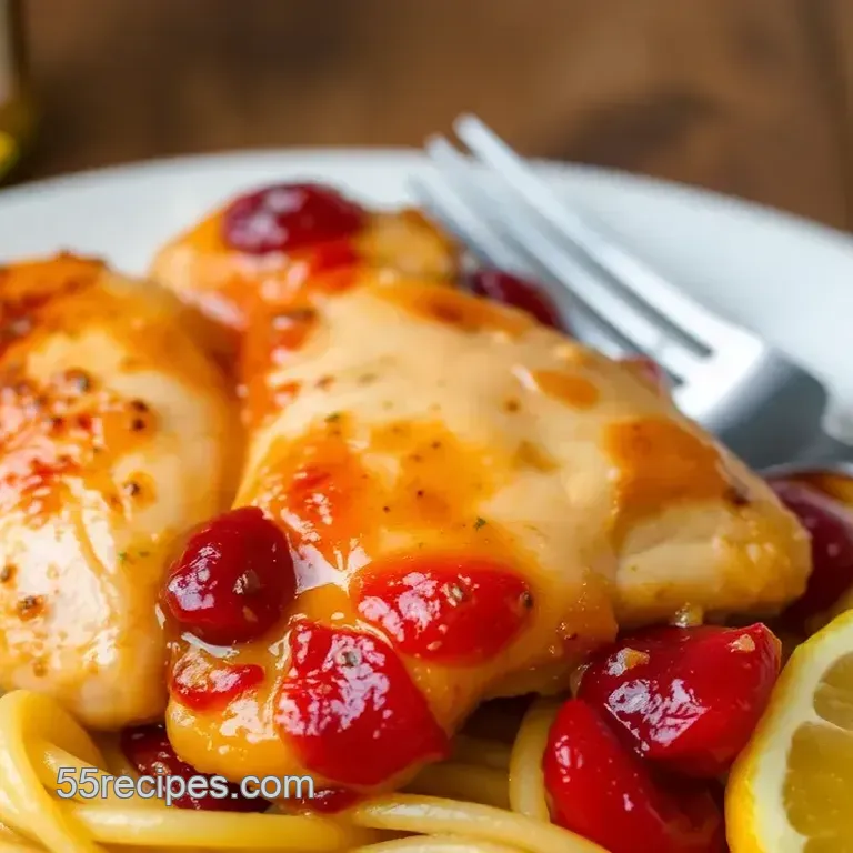 Sear Gran Marnier Cherry Chicken Delight