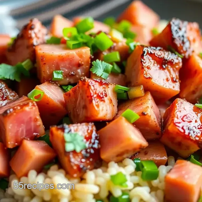 Seared Ahi Tuna Cubes with a Zesty Soy Glaze