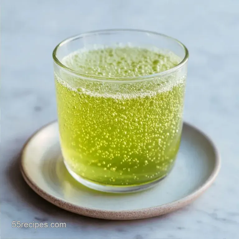 Shaken Green Tea Shot: Zesty and Frothy