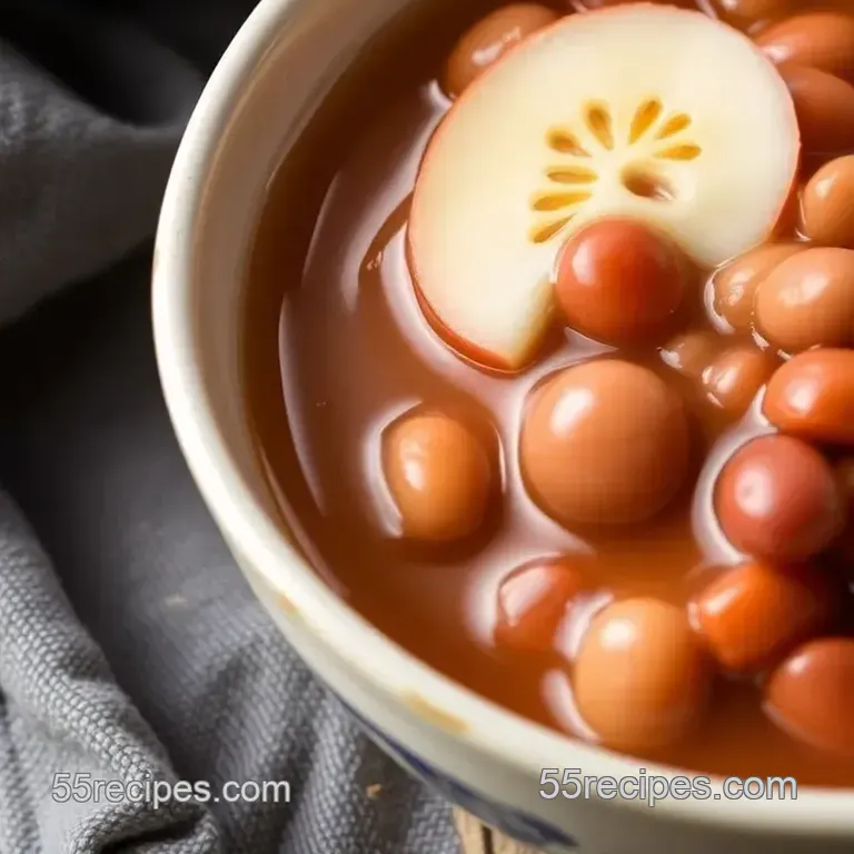 Simmered Adzuki Bean Bliss – Cozy 60 Min Treat presentation