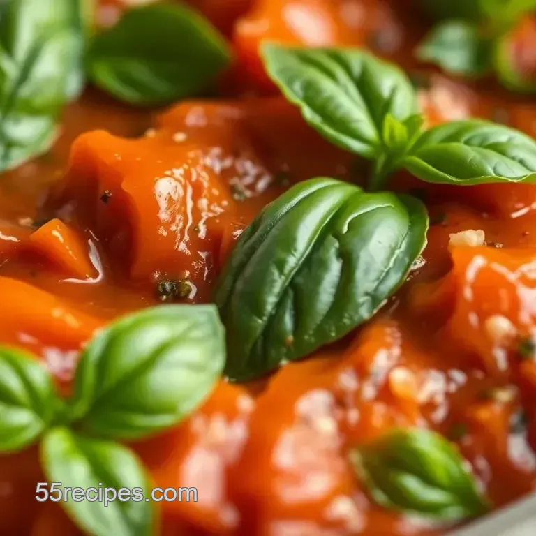 Simmered Tomato Sauce with Fresh Herbs
