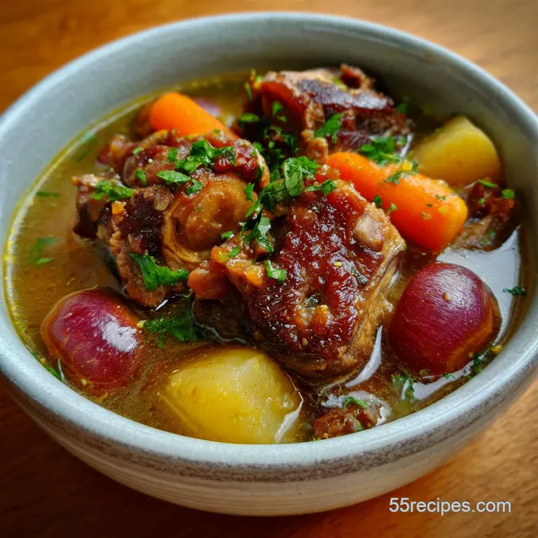 Oxtail Soup: Chefs Slow-Braised Comfort Recipe