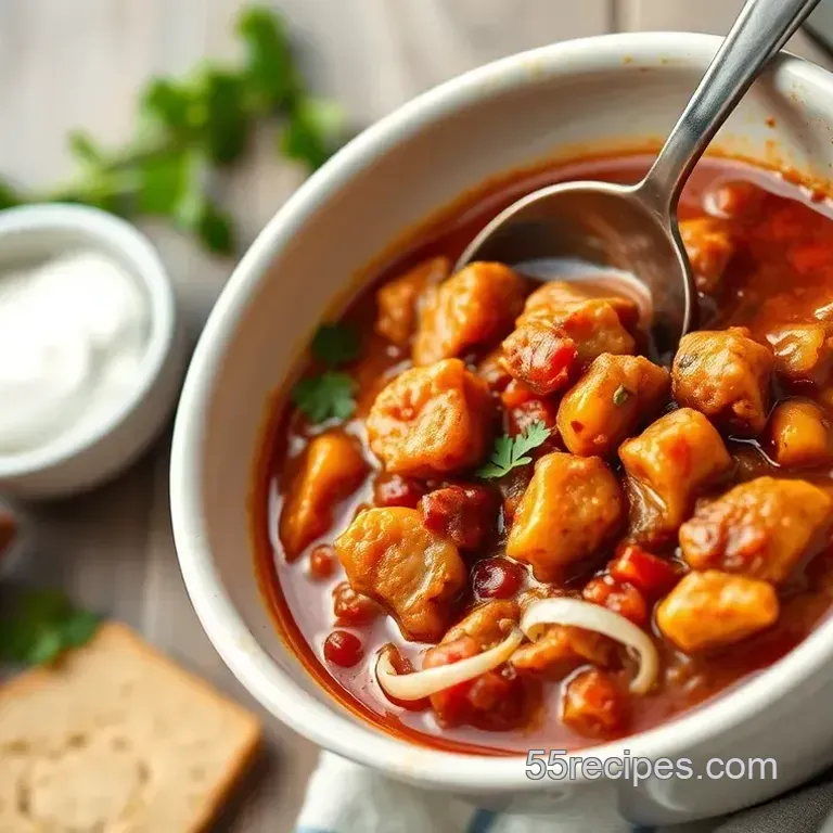 Slow Cooker Chicken Chili – Hearty & Flavorful