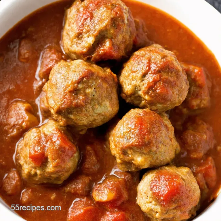 Slow Cooker Sunday Gravy Meatballs Perfect for a Crowd