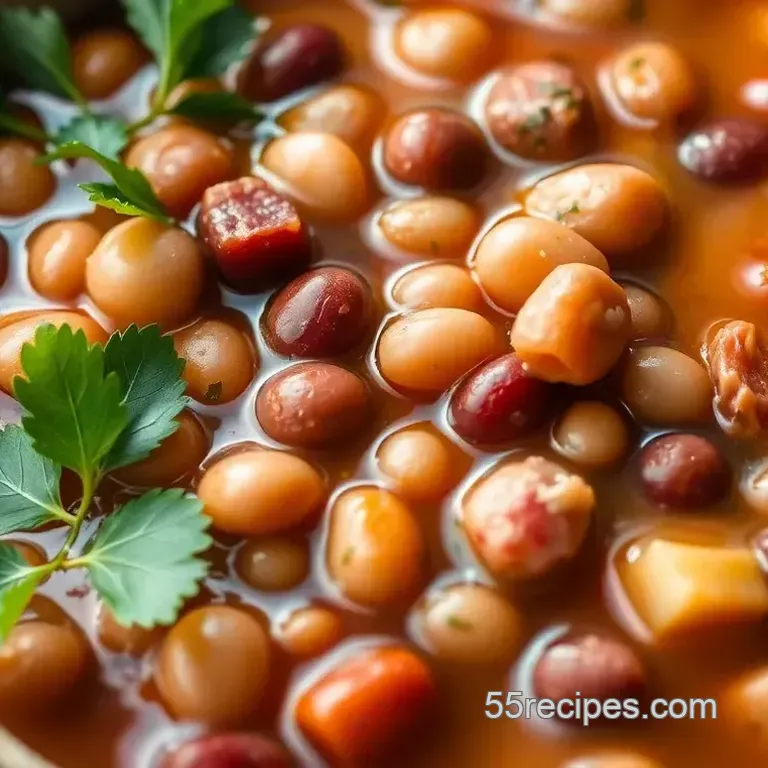 Slow-Simmer Hearty Bean Soup Delight
