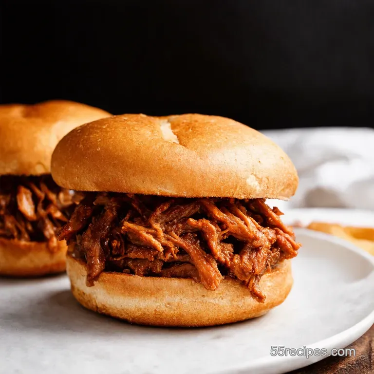 Smokin Good Slow Cooker Pulled Pork Sandwiches