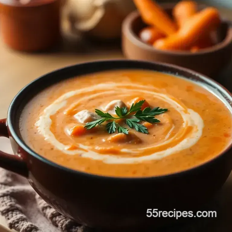Smoky Chicken Tomato Bisque: A Comforting Hug in a Bowl