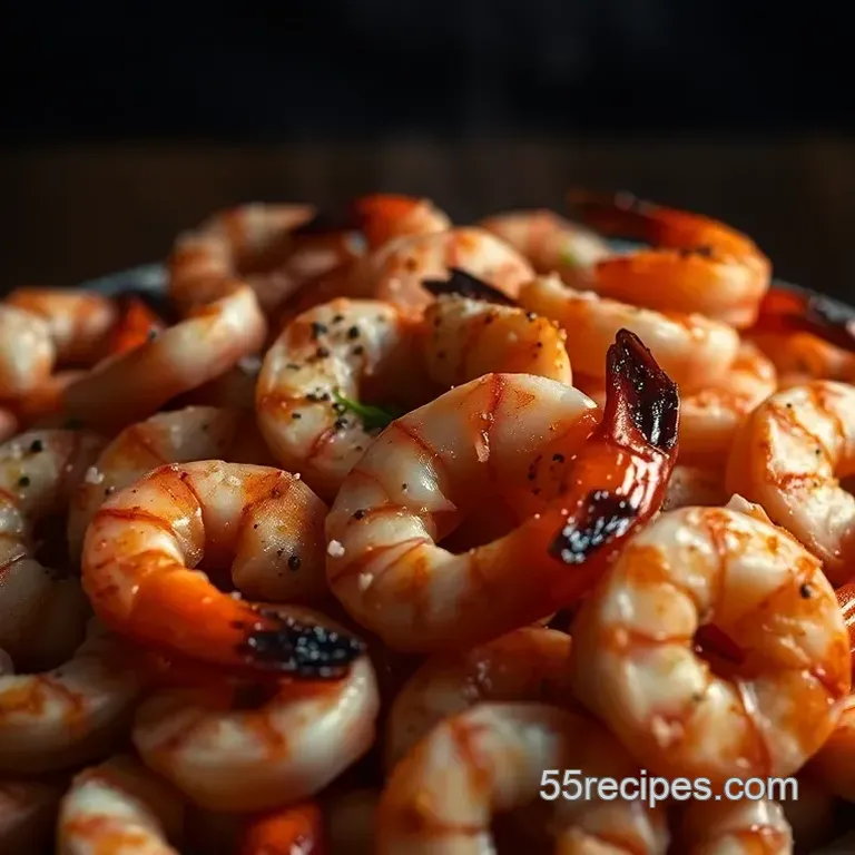 Smoky & Savory Pellet Grilled Shrimp