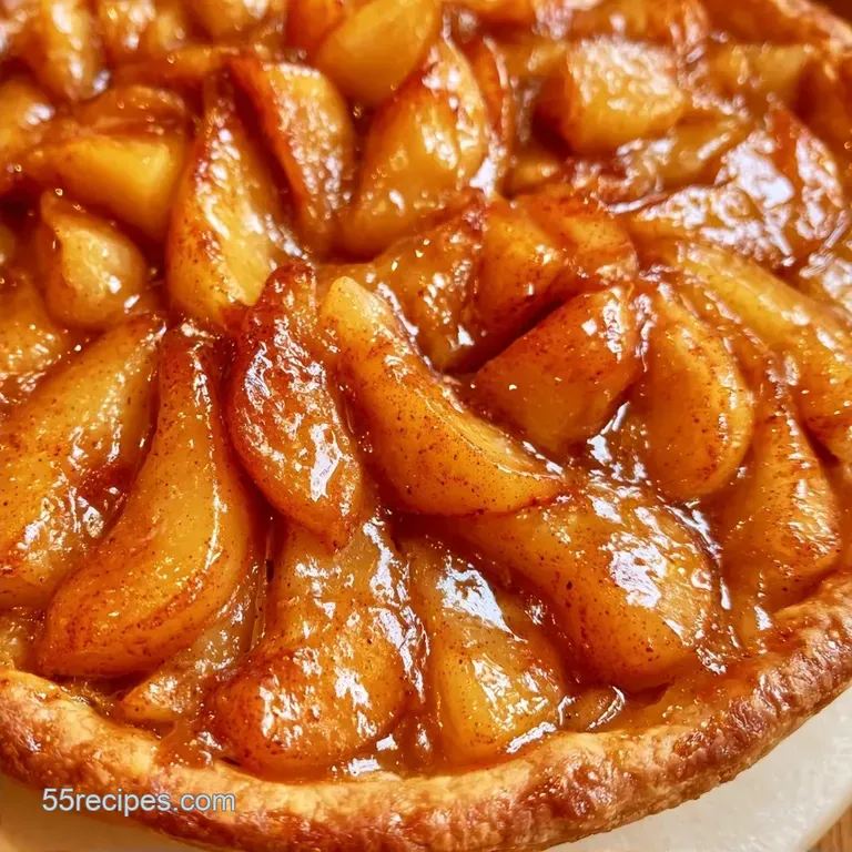 Old Fashioned Sour Cream Pear Pie