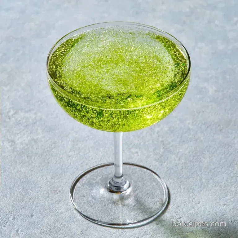 Sparkling Green Tea Social Drink: Zesty and Crisp