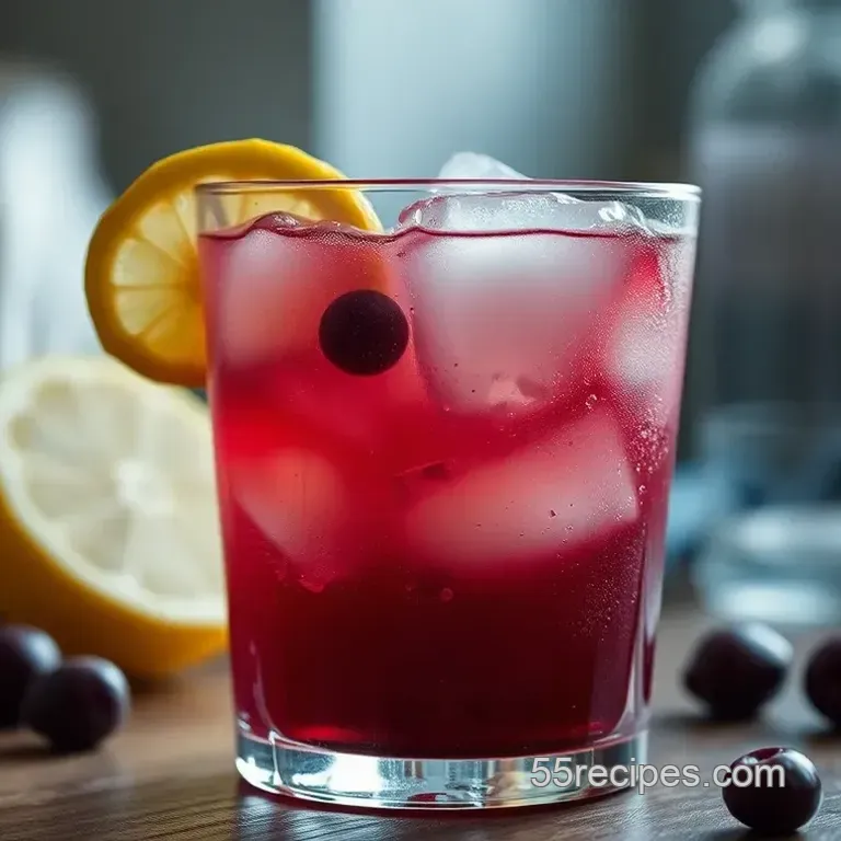 Sparkling Sloe Gin Fizz Cocktail: A Bubbly British Classic