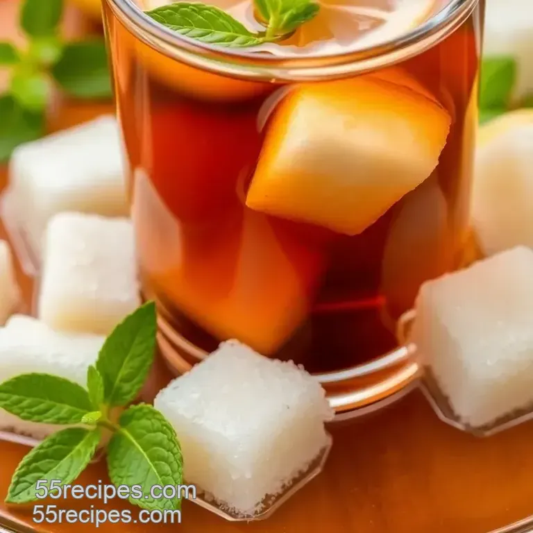Steeped Tea with Sugar Cubes - Quick & Easy presentation