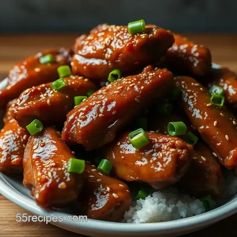 Sticky Honey Soy Chicken Wings