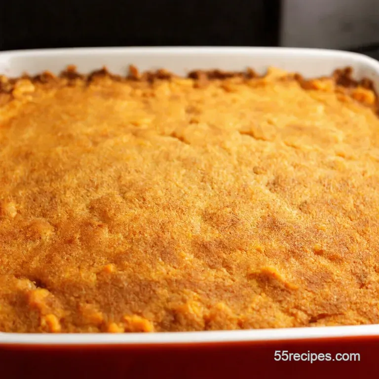 Sweet Potato Casserole the Easy Breezy Thanksgiving Staple presentation