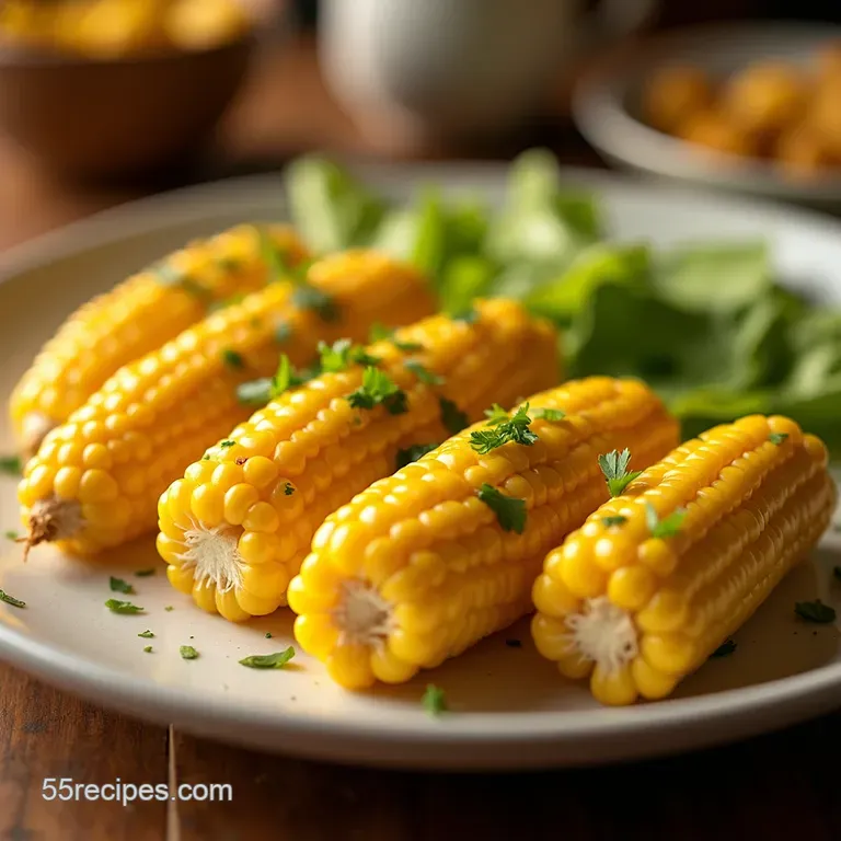 Sweet Success Freezing Corn on the Cob presentation