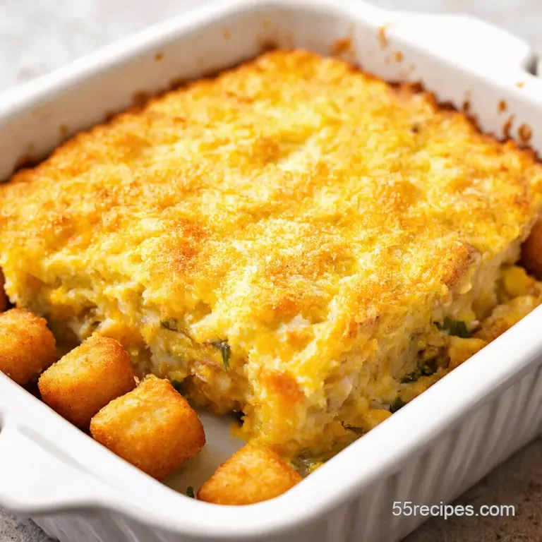 Tater Tot Breakfast Casserole A Morning Masterpiece