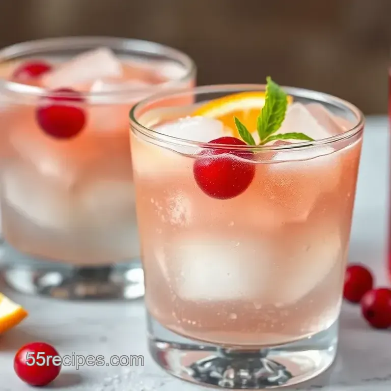 Tequila Sunrise with a Cranberry Twist