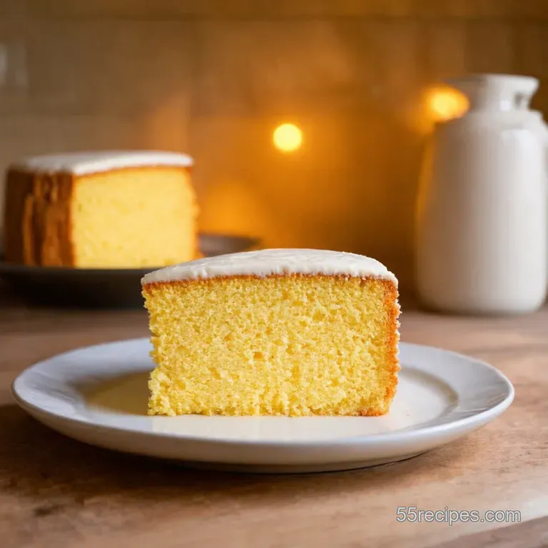 The Bake off Vanilla Cake Simple Perfection presentation