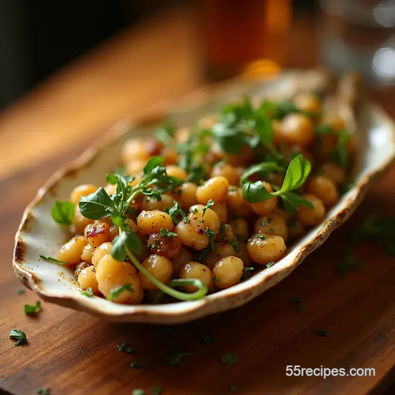 The Briny Banker Rich Savoury Oyster and Herb Stuffing presentation