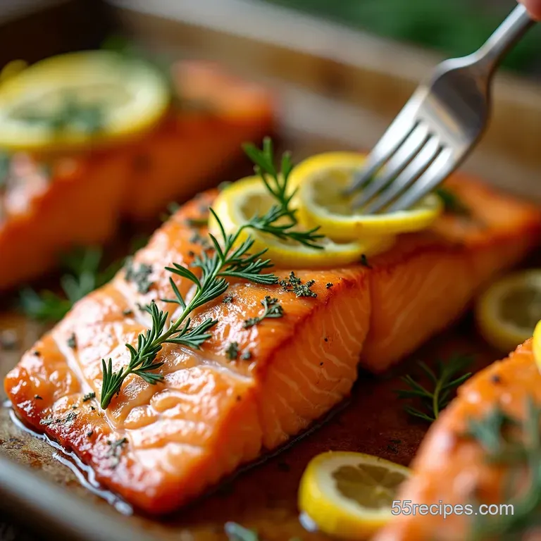 The Failsafe FreezertoFork Salmon LemonDill Sheet Pan Bake presentation
