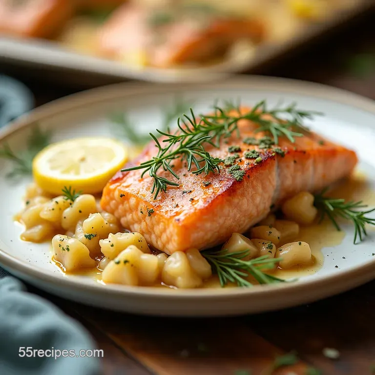 My Failsafe Secret for Juicy Cooking Frozen Salmon High Heat Sheet Pan Bake The Failsafe FreezertoFork Salmon LemonDill Sheet Pan Bake